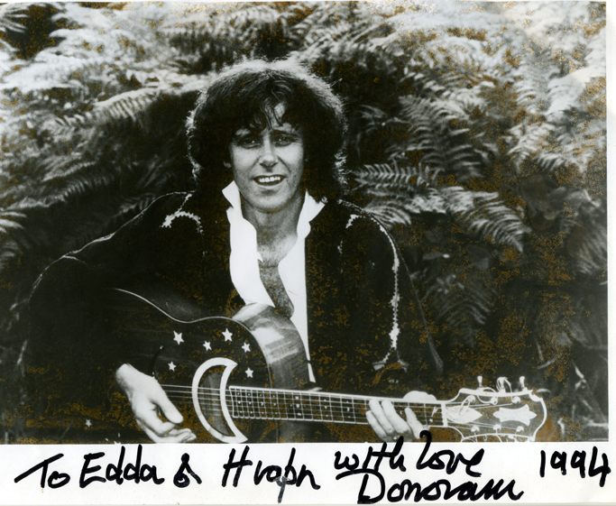Donovan with letter
